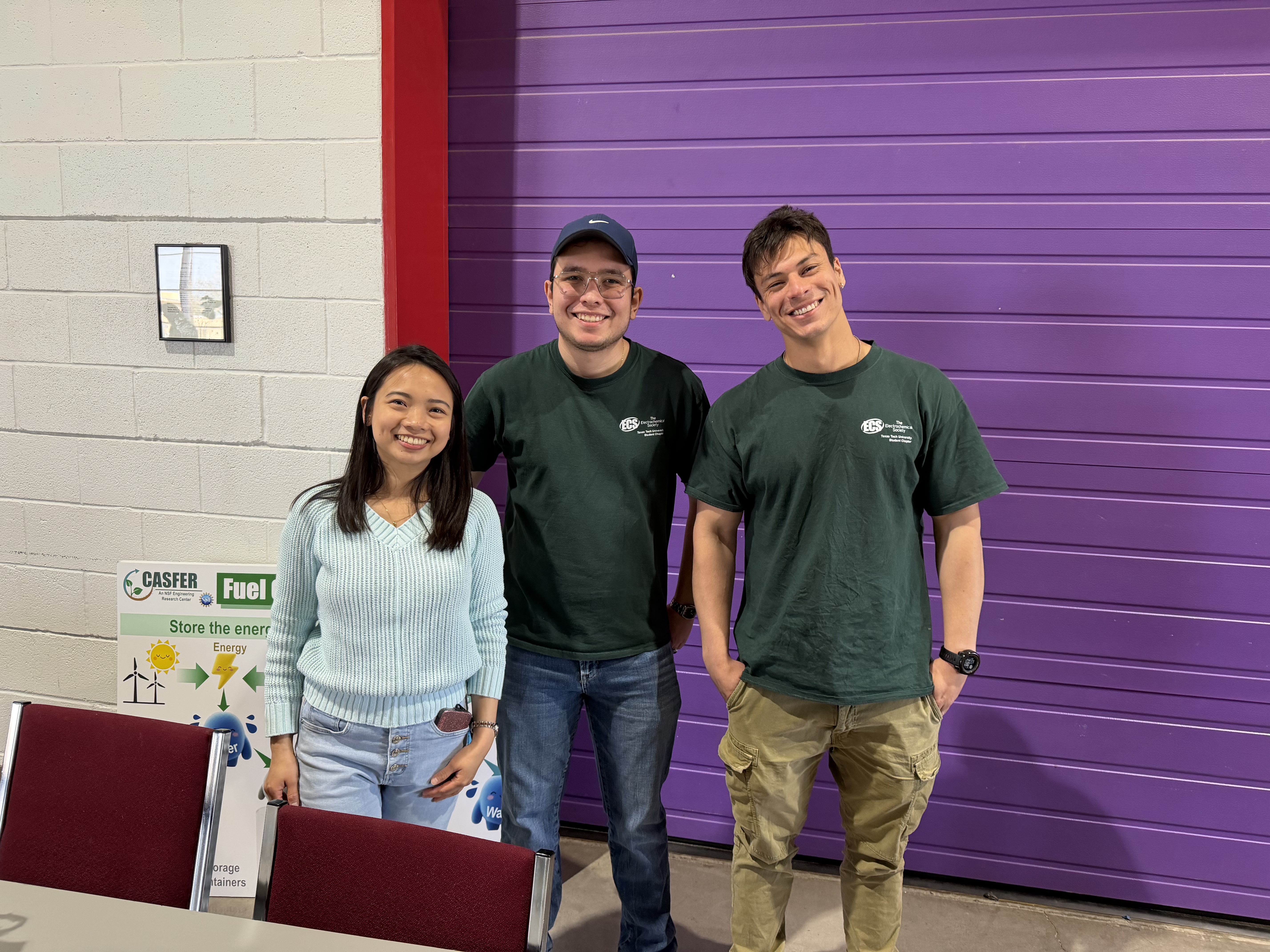 ECS at TTU and collaborators during Día de Ciencias